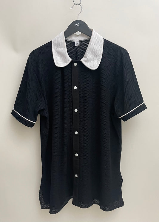 Black & White // Warm Up Shirt
