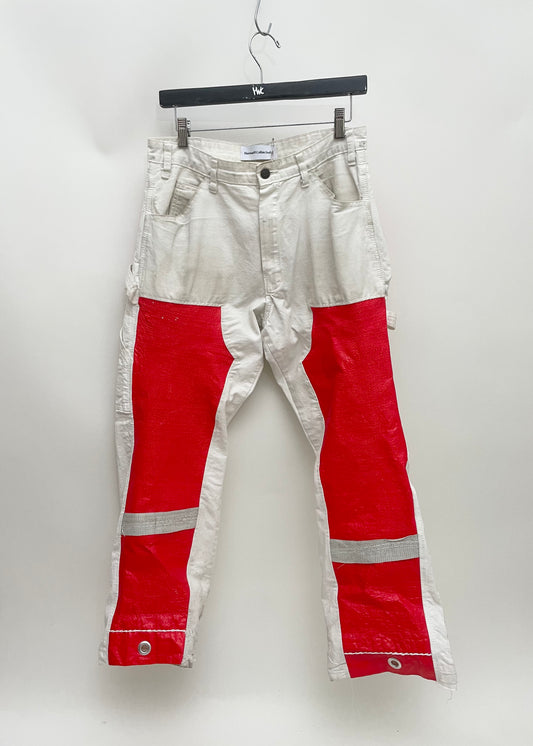 White & Red // Dirty Pants