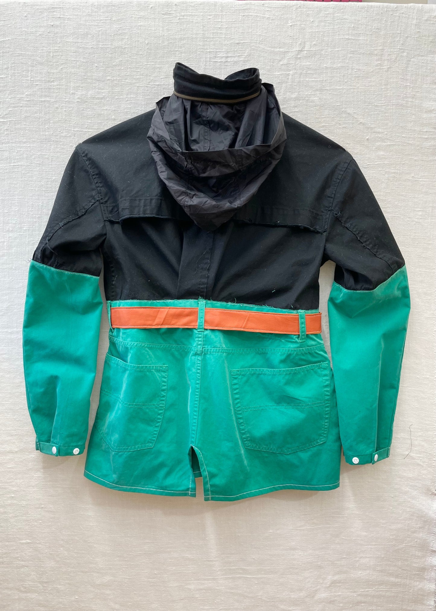 Black Teal & Orange // M65 Jacket