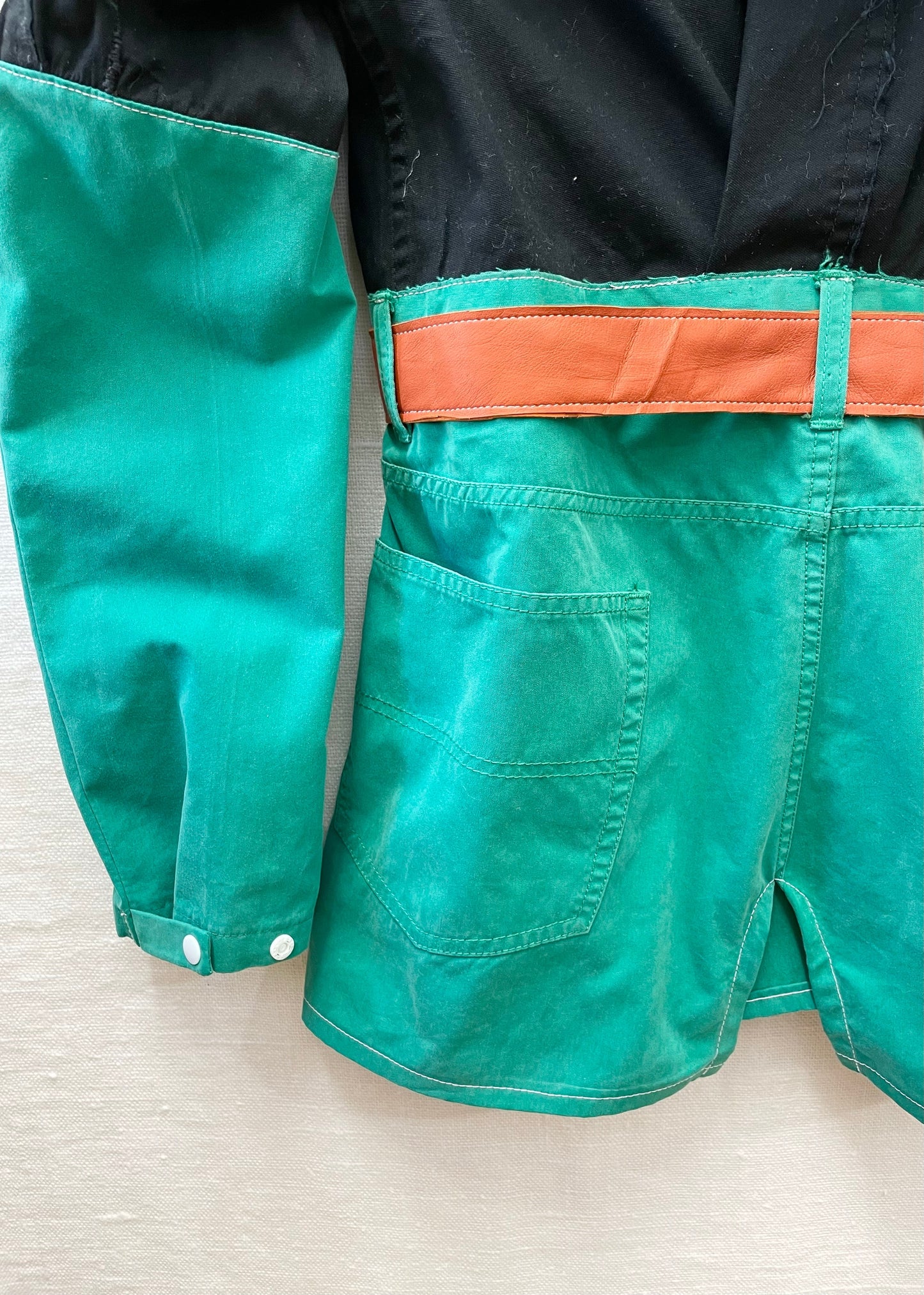 Black Teal & Orange // M65 Jacket